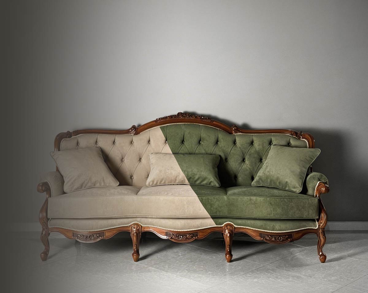 Как один диван может преобразить интерьер: классическая форма и современная палитра