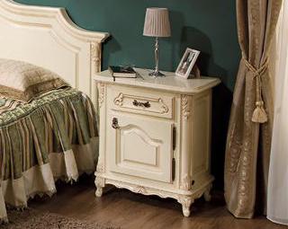 Прикроватная тумба Роял | Цвет: Слоновая кость