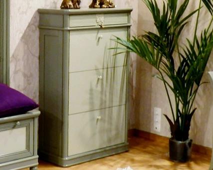 Комод для обуви Бурбон BJ842 | Цвет: Grigio Beige