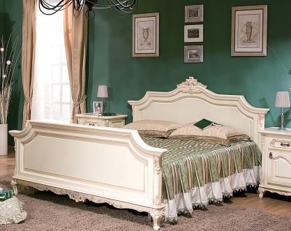 Кровать 160*200 Роял | Цвет: Слоновая кость