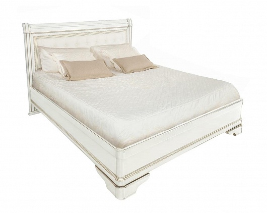 Кровать 160*200 Палермо Т-766 | Цвет: Айвори