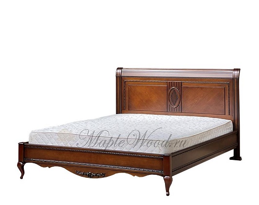 Кровать 180*200 Неаполь Т-480 | Цвет: Орех