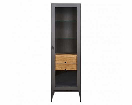 Витрина с ящиками Верона Т-801 | Цвет: Мокко