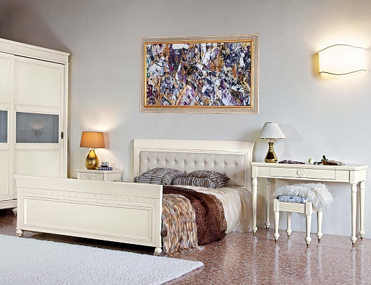 Спальня Бурбон | Цвет: Avorio Consumato