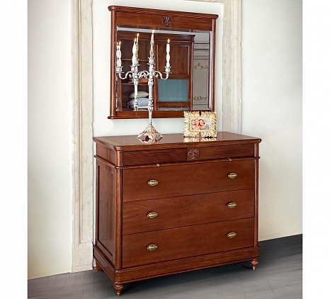 Комод и зеркало Бурбон