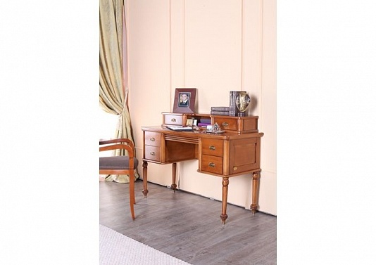 Туалетный стол и надставка Бурбон | Цвет: Ciliegio Scuro