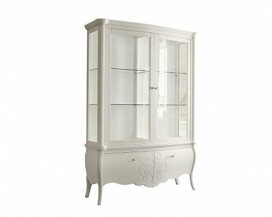 Витрина 2-х дверная Франческо | Цвет: Avorio Consumato