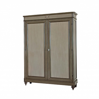 Шкаф 2-х дверный Бурбон BJ843 | Цвет: Grigio Beige