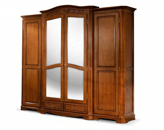 Шкаф 4-х дверный Джино