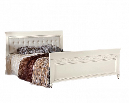 Кровать 160*200 Бурбон BJ402_2 | Цвет: Avorio Consumato