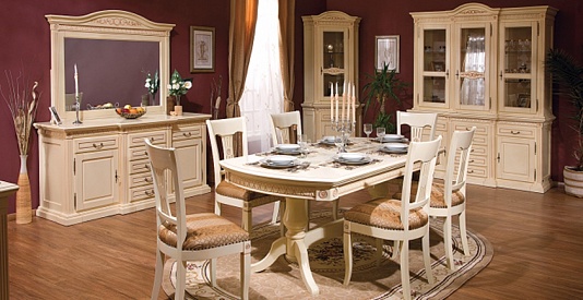 Гостиная Венеция | Цвет: Слоновая кость