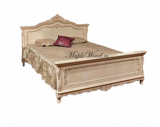 Кровать 160*200 Клеопатра | Цвет: Слоновая кость