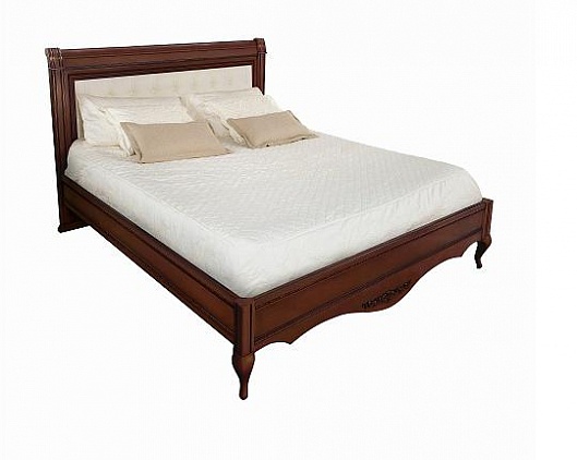 Кровать 160*200 Неаполь Т-466 | Цвет: Орех