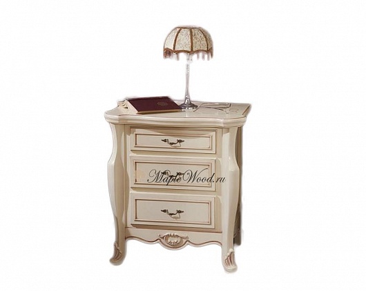 Тумба прикроватная Аркад | Цвет: Слоновая кость
