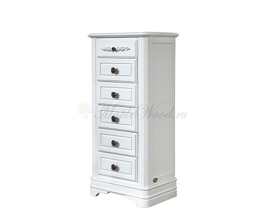 Высокий комод Артемида AR125 | Цвет: Слоновая кость