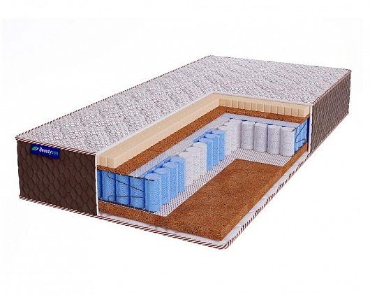 Матрас 120*200 Hit Vario TFK+ LUX | Чехол: трикотаж