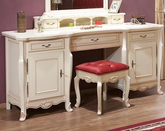 Туалетный стол Аркад | Цвет: Слоновая кость