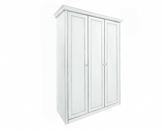 Шкаф 3-х дверный Палермо Т-753Д | Цвет: Белый