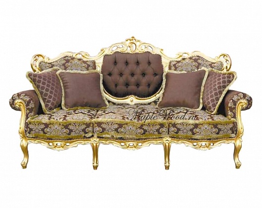 Диван Лекарно | Раскладной механизм | Цвет: Золото