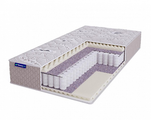 Матрас 90*200 Sense Soft Lux S1200 | Чехол: трикотаж