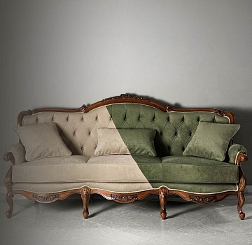 Как один диван может преобразить интерьер: классическая форма и современная палитра