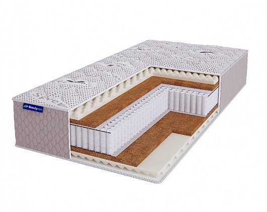 Матрас 160*200 Sense Medium Lux S1200 | Чехол: трикотаж