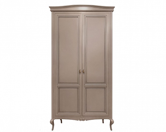 Шкаф 2-х дверный Портофино Т-552П | Цвет: Крем