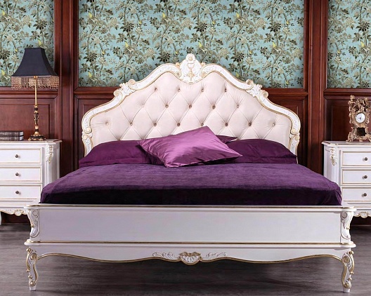 Кровать 160*200 Палермо PA202_1P | Цвет: Слоновая кость