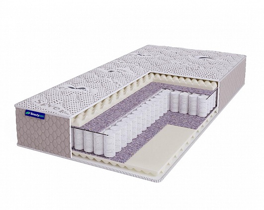 Матрас 120*200 Sense Soft Lux S1200 | Чехол: трикотаж