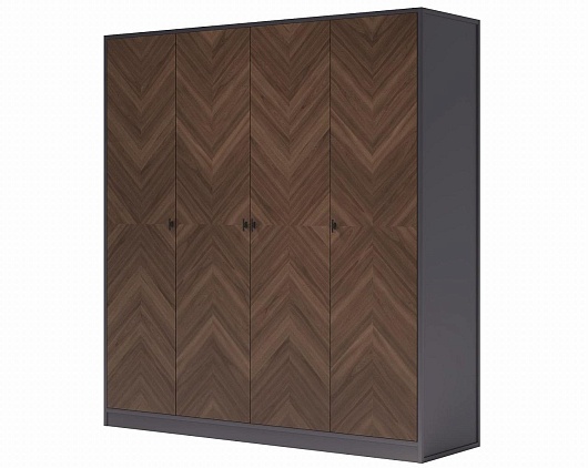 Шкаф 4-х дверный Тоскана Т-954 | Орех