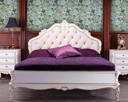 Кровать 180*200 Палермо PA202_2P | Цвет: Слоновая кость