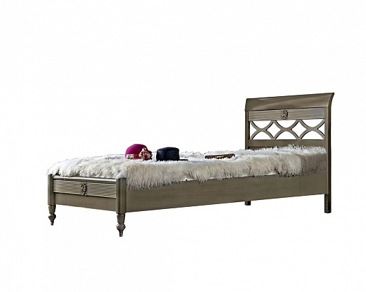 Кровать 140*200 Бурбон BJ902_4 | Цвет: Grigio Beige