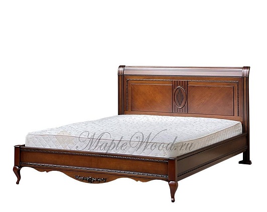 Кровать 160*200 Неаполь Т-460 | Цвет: Орех