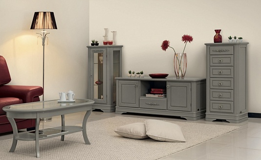 Мебель для ТВ Артемида | Цвет: Grigio Consumato