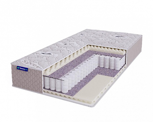 Матрас 90*200 Sense Soft Lux S600 | Чехол: трикотаж
