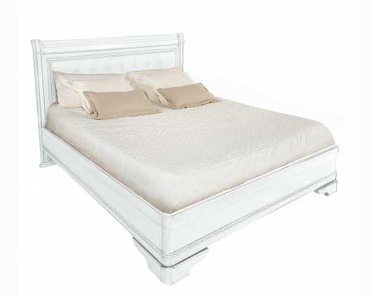 Кровать 160*200 Палермо Т-766 | Цвет: Белый