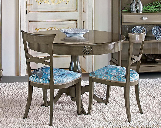 Круглый стол Бурбон BJ851 | Цвет: Grigio Beige