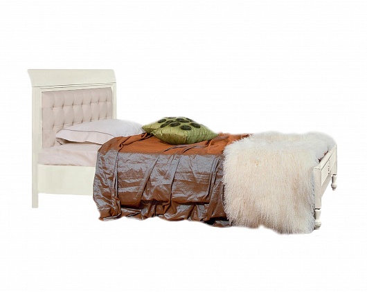 Кровать 180*200 Мария Сильва MS102_3 | Цвет: Avorio Consumato