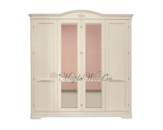 Шкаф 4-х дверный Артемида AR101 | Цвет: Слоновая кость