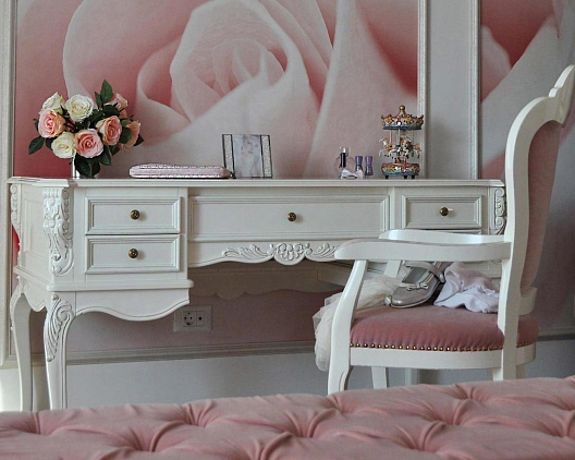 Туалетный стол PA106 Палермо | Цвет: Слоновая кость