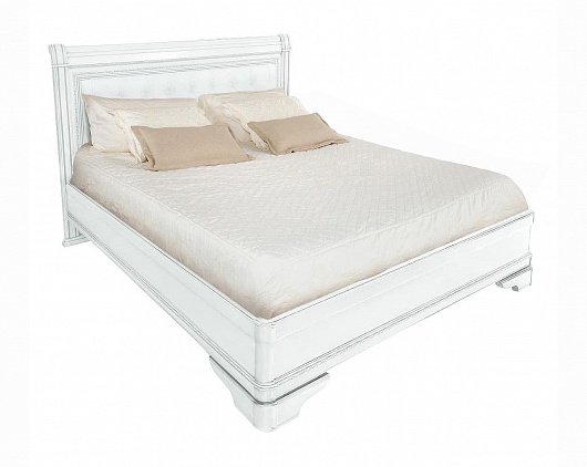 Кровать 180*200 Палермо Т-788 | Цвет: Белый