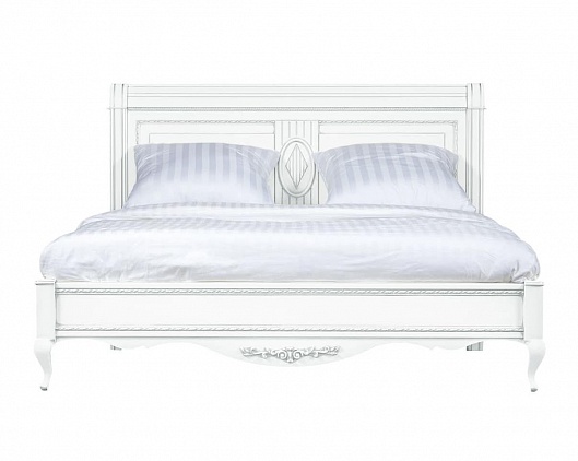 Кровать 180*200 Неаполь Т-480 | Цвет: Белый