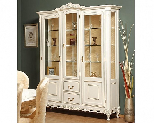 Витрина 3-х дверная Флора